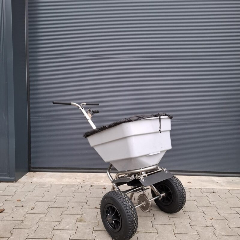 RVS kunstmest strooier handmodel