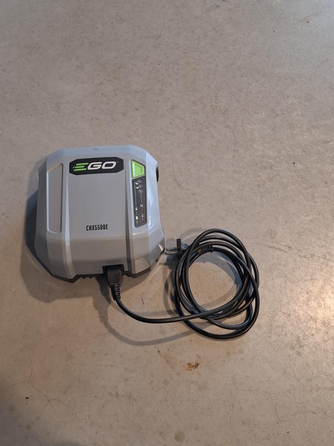 EGO CHX5500 acculader t.b.v. Bax 1500