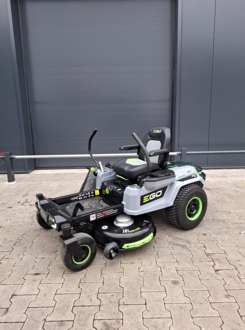 Demo Ego Z6 zero turn accu zitmaaier 107 cm maaidek mulch - Afbeelding 2