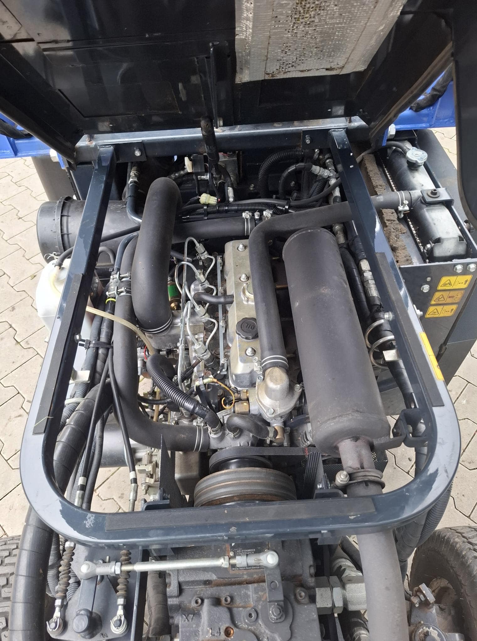 Iseki SF450 frontmaaier 50 pk 152cm hoogkiepbak - Afbeelding 11