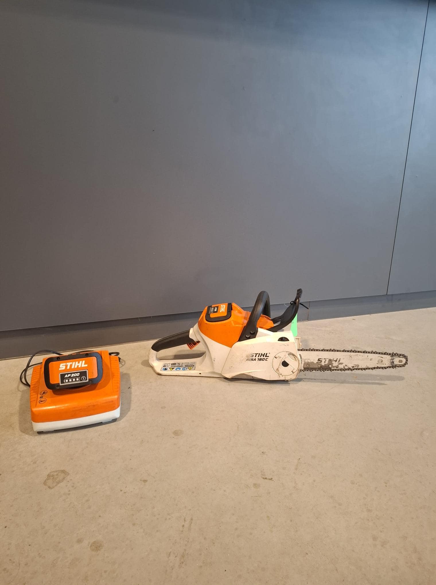 Stihl MSA 160C accu kettingzaag set incl accus en lader - Afbeelding 3