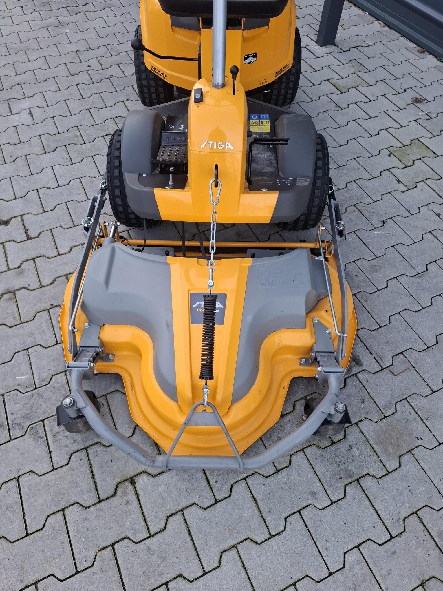 Stiga Park 340 X frontmaaier 4 wiel aandrijving - Afbeelding 5